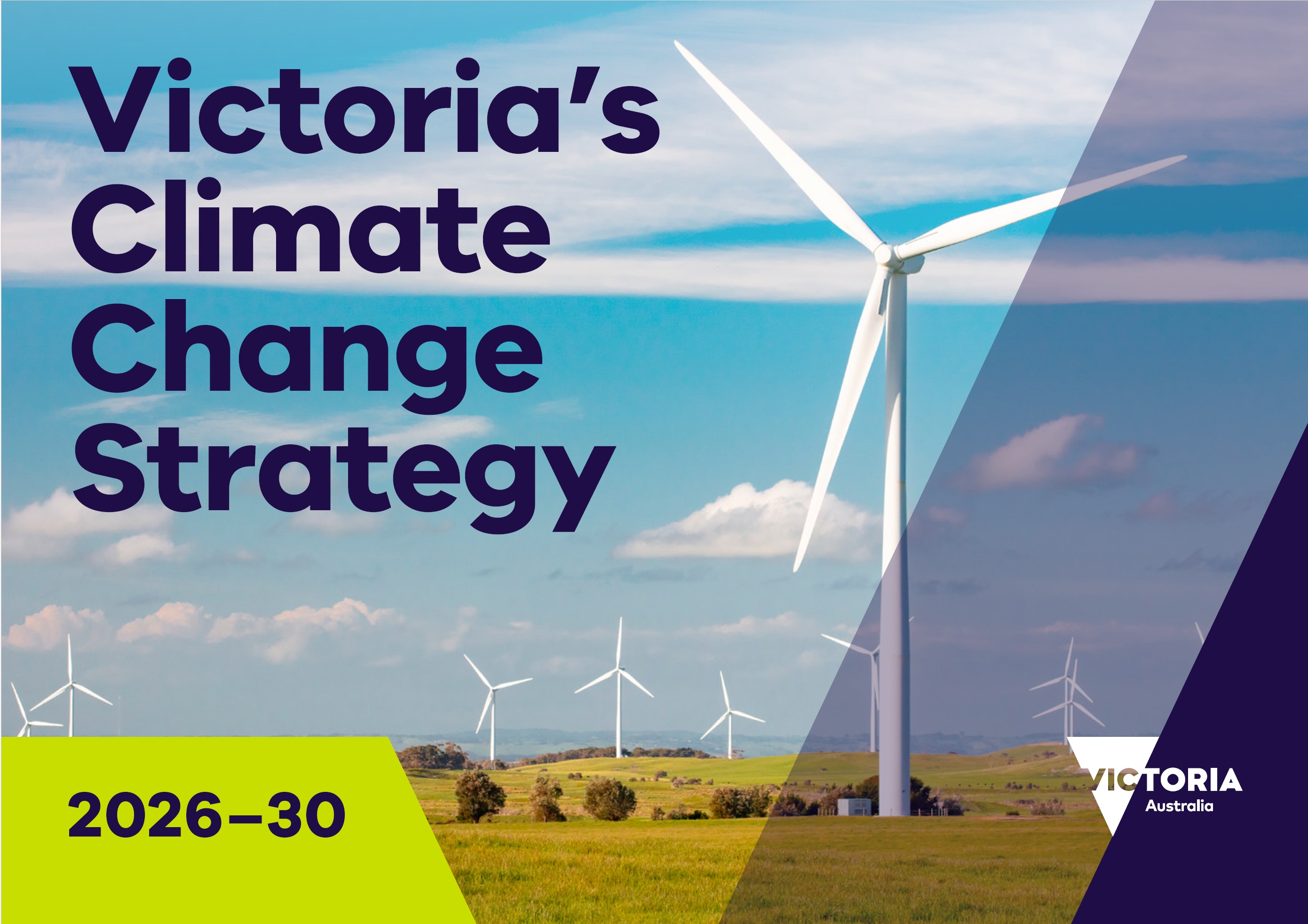 Victoria's Climate Change Strategy 2026-30 cover